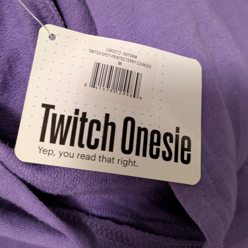 Twitch Purple Onesie - Picture 3 of 5